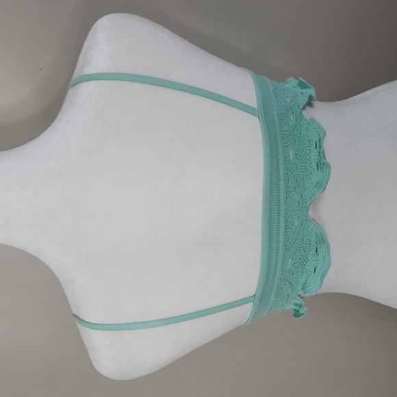 Nwot Free People Intimately Crochet Trim Triangle Bralette - Picture 4 of 6